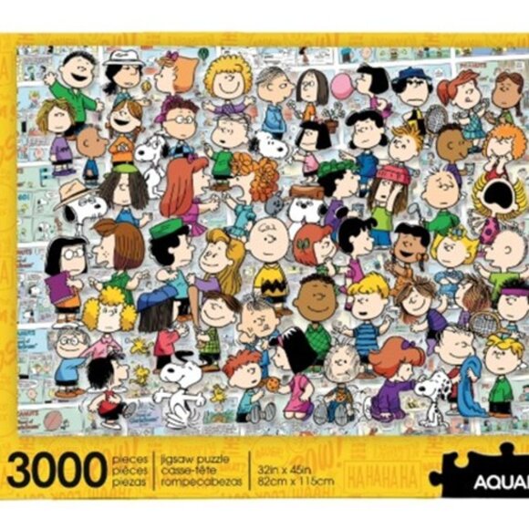 Aquarius Charlie Brown PEANUTS 3000-piece jigsaw puzzle - Picture 2 of 2